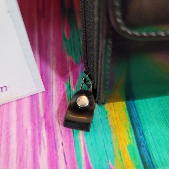 Gucci Black Wallet Bi-Fold Authentic Vintage - Picture 3 of 11